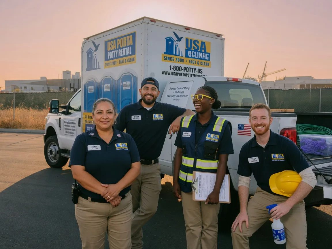 Portable Toilet Rental company in Voltaire, ND